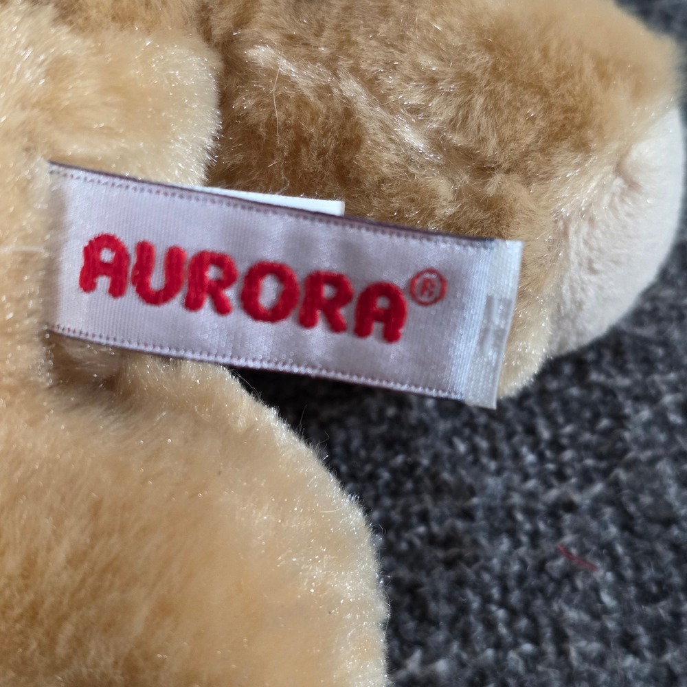 Aurora Flopsies Lil Garth Golden Retriever Puppy Dog Plush 8" 31184 NWT - Picture 3 of 7